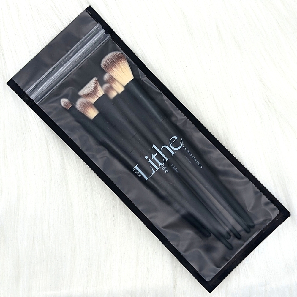 🔴 LITHE Every Day Brush Set - 6 Makeup Brushes